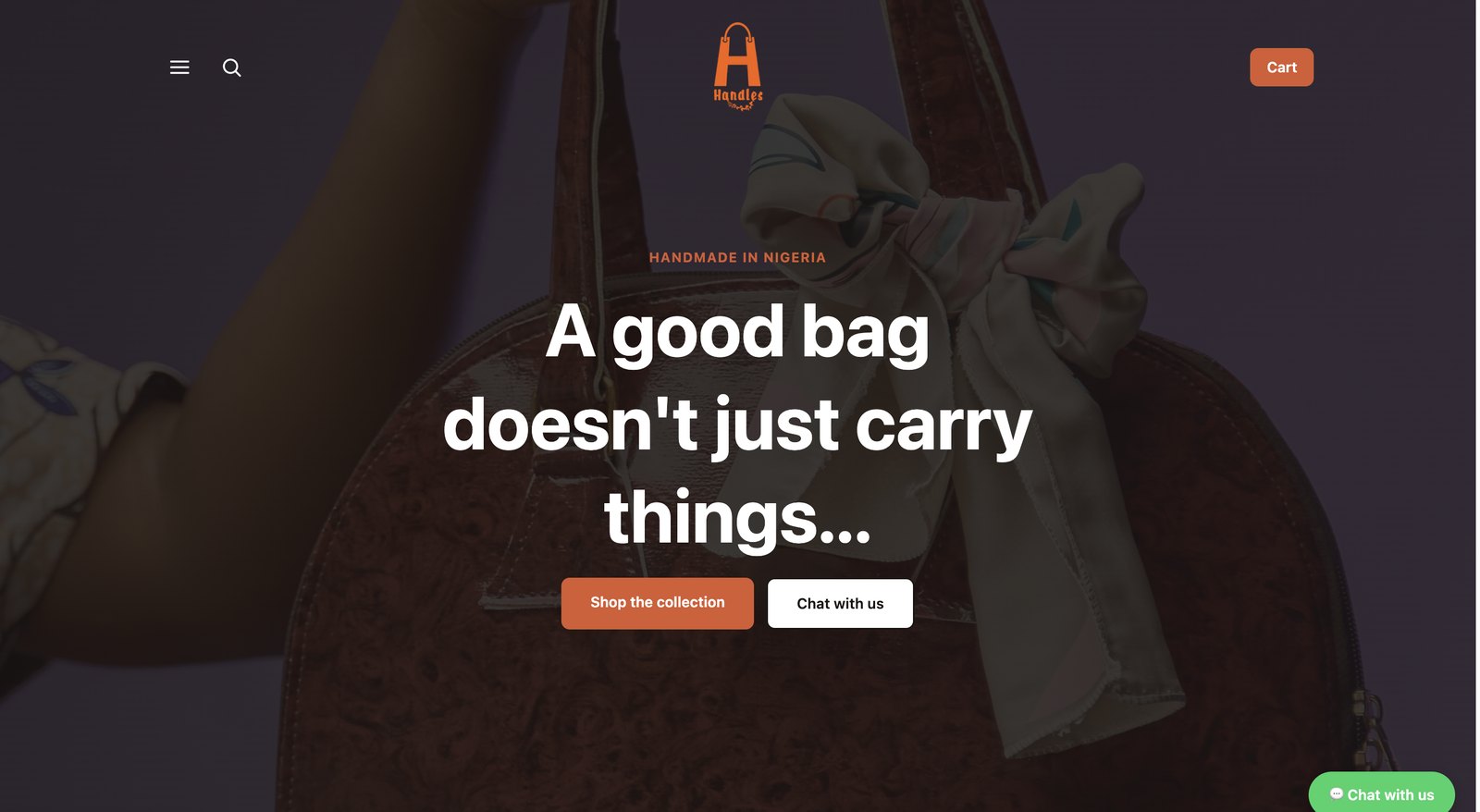 Mac Handles homepage