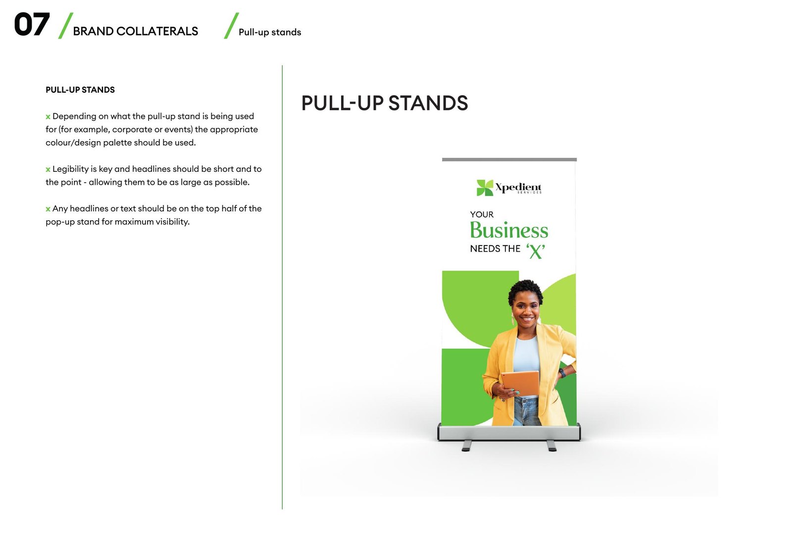 Xpedient branded merchandise
